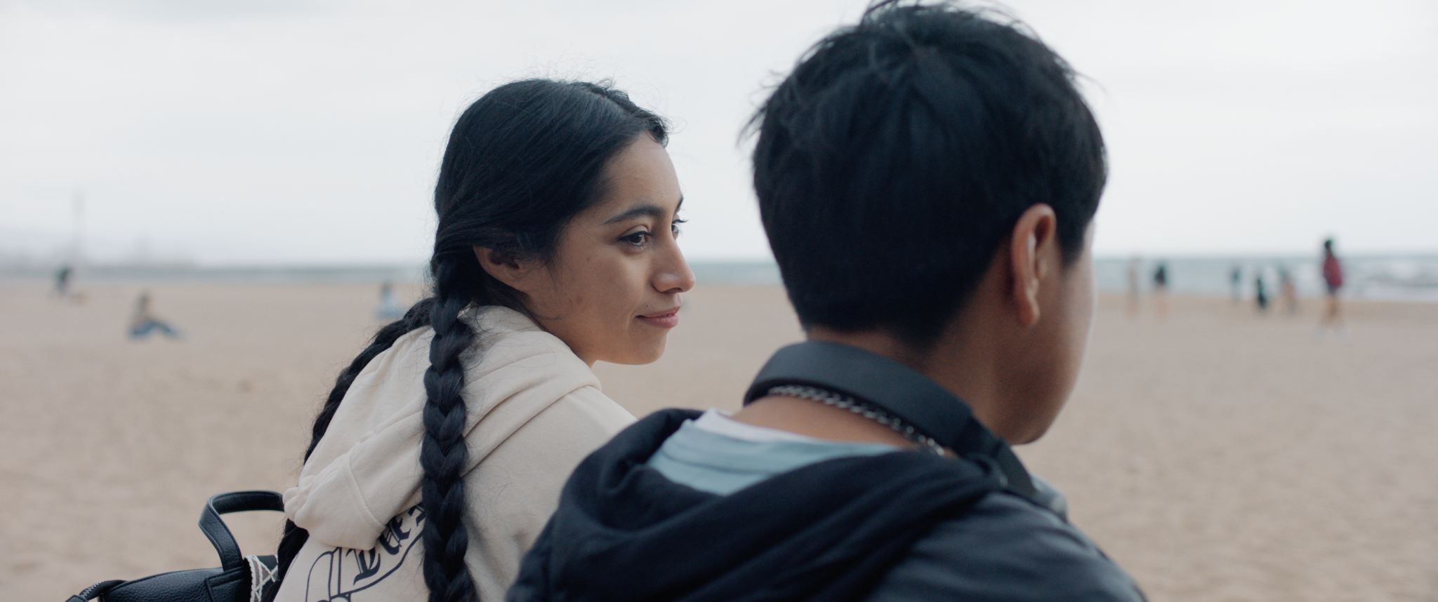 Ana Díaz and Sergio Bautista in Ashes